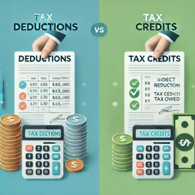 Tax Deductions vs Tax Credits